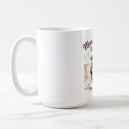 Mutter des Jahres (nur ein Scherz) Kaffeetasse (Links)