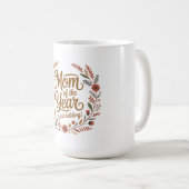 Mutter des Jahres (nur ein Scherz) Kaffeetasse (VorderseiteRechts)