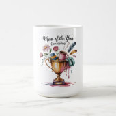 Mutter des Jahres (nur ein Scherz) Kaffeetasse (Mittel)