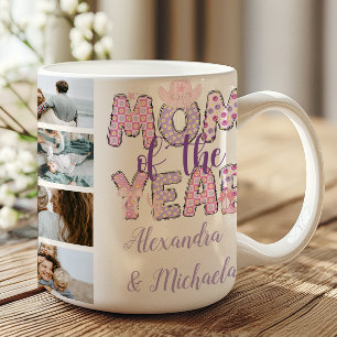 Mutter des Jahres Pastell Blumen 12 Fotos Kaffeetasse