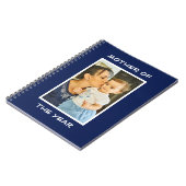 Mutter des Jahres Personalisierte Mama des benutze Notizblock (Linke Seite)