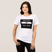 Mutter des Jahres Tri-Blend Shirt (Vorderseite voll)