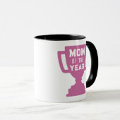 Mutter-des-Jahres-Trophäendesign Tasse (VorderseiteRechts)