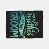 Mutter des Junggeselinnen-Abschieds der Groom-Shir Fleecedecke (Vorderseite (Horizontal))