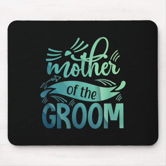 Mutter des Junggeselinnen-Abschieds der Groom-Shir Mousepad (Vorne)
