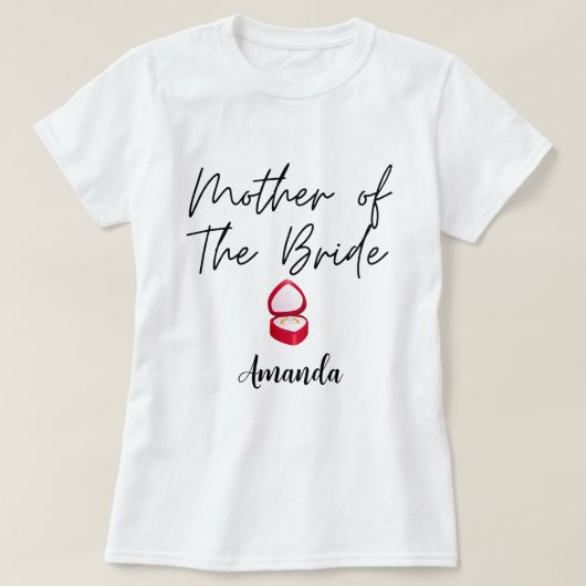 Mütter des Junggeselinnen-Abschieds T-Shirt (Design vorne)