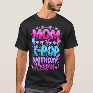 Mutter des K-Pop-Geburtstagsprinzessin Koreanische T-Shirt