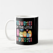Mutter des kleinen Monsters Kinder 1. Geburtstag Kaffeetasse (Links)