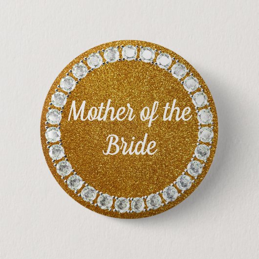 Mutter des Kristall Bride Button (Vorderseite)