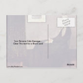 Mutter des Künstlers von James Mcneill Whistler Postkarte (Rückseite)