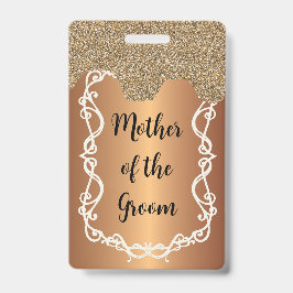 Mutter des Lanyards des Groom Hen Night Abzeichens Ausweis