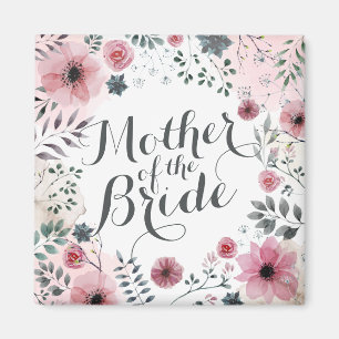 Mutter des Magneten des Braut-Aquarell-  Magnet