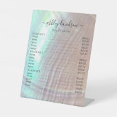 Mutter des Peelinsymbols Seashell Pricing Pedestal Sockelschild (Vorderseite)