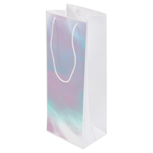 Mutter des Perldekorators Gemini Zodiac Symbol Geschenktüte Für Weinflaschen (Rückseite Schrägansicht)