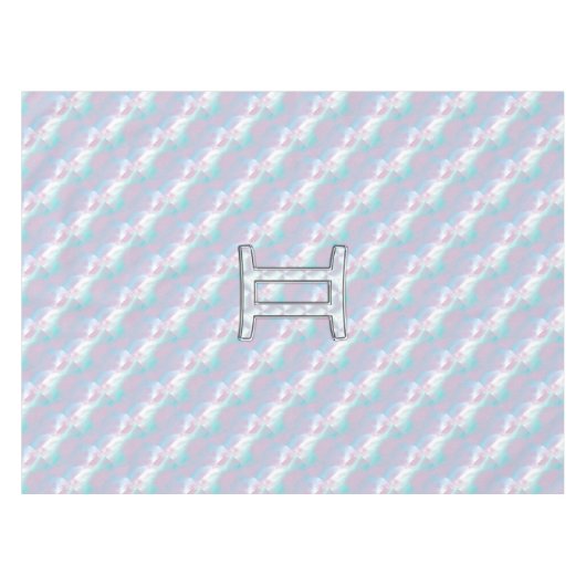 Mutter des Perldekorators Gemini Zodiac Symbol Tischdecke (Vorderseite (Horizontal))