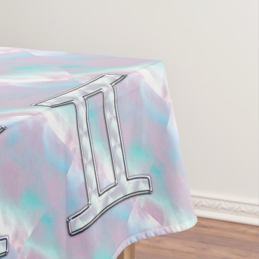 Mutter des Perldekorators Gemini Zodiac Symbol Tischdecke (Beispiel)