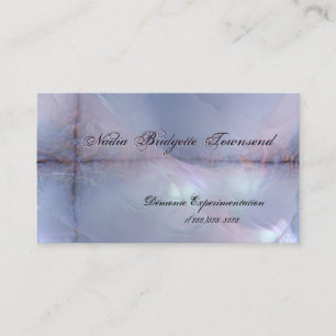 Mutter des Perleffekts 2 Biz Cards Visitenkarte
