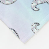 Mutter des Perlenstil Taurus Zodiac-Symbols Fleecedecke (Ecke)