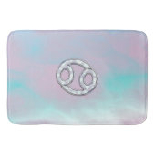 Mutter des Perlkrebses Zodiac-Symbol Badematte (Vorderseite)