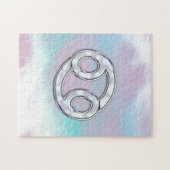 Mutter des Perlkrebses Zodiac Symbol Decor Puzzle (Horizontal)
