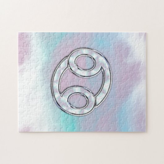 Mutter des Perlkrebses Zodiac Symbol Decor Puzzle (Horizontal)