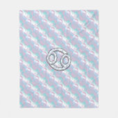 Mutter des Perlkrebses Zodiac-Symbol Fleecedecke (Vorderseite)