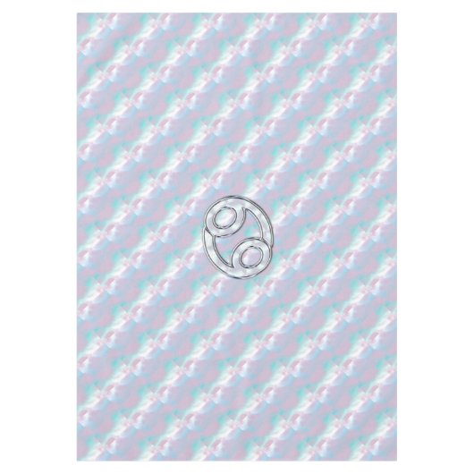 Mutter des Perlkrebses Zodiac-Symbol Tischdecke (Vorderseite)