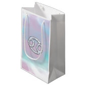 Mutter des Perlkrebses Zodiac-Zeichen Kleine Geschenktüte (Vorderseite Schrägansicht)