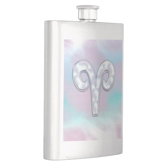 Mutter des Perlstil-Zeigersymbol Flachmann (Rechts)