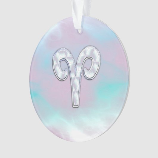 Mutter des Perlstil-Zeigersymbol Ornament (Vorderseite)