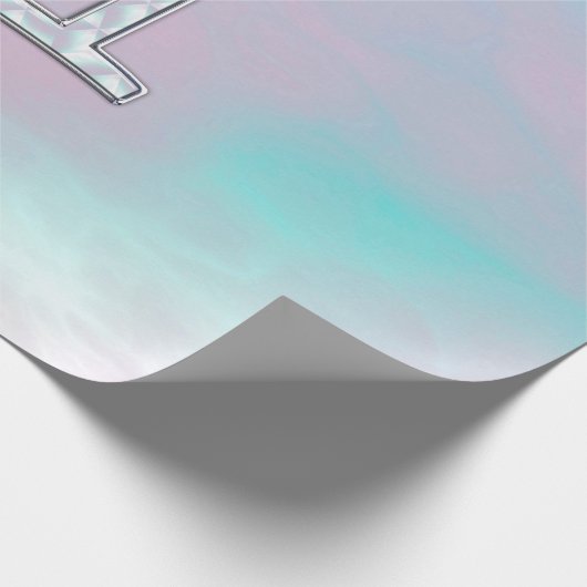 Mutter des Perlstils Gemini Zodiac Zeichen Geschenkpapier (Ecke)