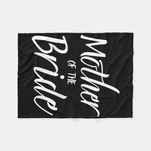 Mutter des Polterabends Brautparty Fleecedecke (Vorderseite (Horizontal))