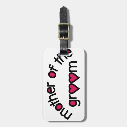 Mutter des Raumes Gepäckanhänger (Vorderseite vertikal)