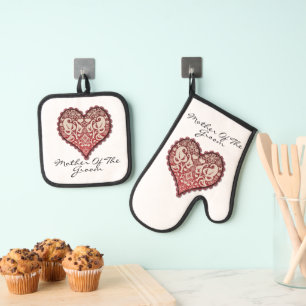 Mutter des Raumes Ofenhandschuh & Topflappen-Set