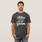 Mutter des schönen Bräutigams Retro T-Shirt (Vorne ganz)