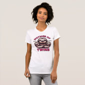 Mutter des Shirts der Mutter von Twins (Vorne ganz)