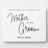 Mutter des Stuhls vorbehalten Gedenkstätte für Hoc Fotoplatte (Vorderseite)