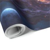 Mutter des Universums – Die die Sterne träumt. Geschenkpapier (Rolleneckpunkt)