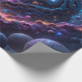 Mutter des Universums – Die die Sterne träumt. Geschenkpapier (Ecke)
