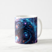 Mutter des Universums – Die die Sterne träumt. Kaffeetasse (VorderseiteRechts)