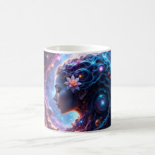 Mutter des Universums – Die die Sterne träumt. Kaffeetasse