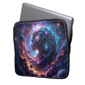 Mutter des Universums – Die die Sterne träumt. Laptopschutzhülle (Vorderseite Links)