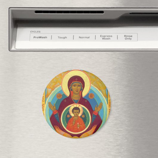 Mutter des Zeichens Magnet (In Situ (Geschirrspüler))