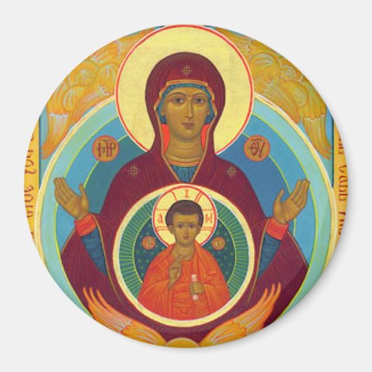 Mutter des Zeichens Magnet (Vorne)