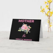 Mutter, die das Wunder mitmacht Karte (Gelbe Blume)