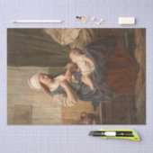 Mutter, die ihr Kind hält (von Rudolf Jordan) Seidenpapier (Handwerk)