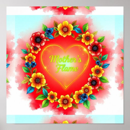 Mutter: die kühle Herzflame Poster (Vorne)