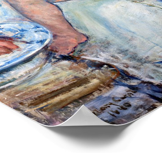 Mutter, die kurz davor ist, ihr schlampiges Kind,  Poster (Ecke)