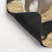 Mutter Doe und Kinder - Pygmäenziegen-Familie - Mousepad (Ecke)