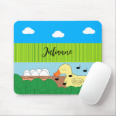 Mutter Duck in der Nähe des Wassers singen: Mousepad (Mit Mouse)
